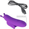snail puissant stimulateur de doigts violet