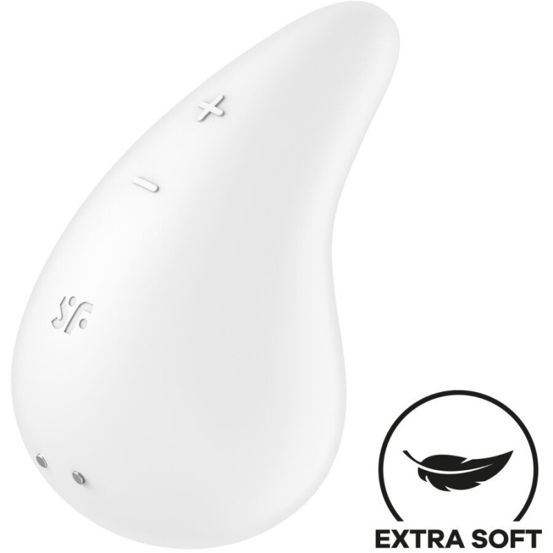 vibrateur dew drop lay-on blanc vibrateur dew drop lay-on blanc