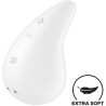 vibrateur dew drop lay-on blanc