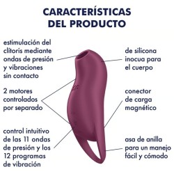 pocket pro 1 stimulateur de clitoris grenat