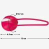 smartball uno balle pelvienne blanche - vert pistache