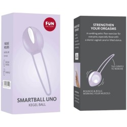 smartball uno pelvic ball blanc - violet pastel