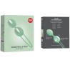 smartballs duo boules pelviennes blanc - pistache