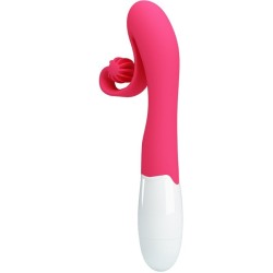 vibrateur et stimulateur 30 vitesses rose