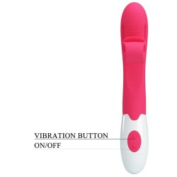 vibrateur et stimulateur 30 vitesses rose