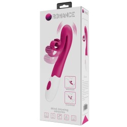 vibrateur et stimulateur 30 vitesses rose