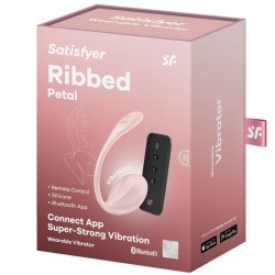 ribbed petal stimulateur à distance g point rose application gratuite
