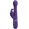 dejon vibrateur rabbit 3 en 1 multifonction violet