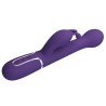 dejon vibrateur rabbit 3 en 1 multifonction violet