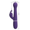 dejon vibrateur rabbit 3 en 1 multifonction violet