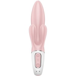 air pump bunny 3 vibrateur gonflable lapin rose