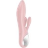 air pump bunny 3 vibrateur gonflable lapin rose