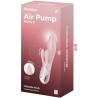 air pump bunny 3 vibrateur gonflable lapin rose