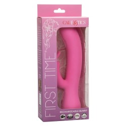 first time vibrateur lapin rechargeable rose