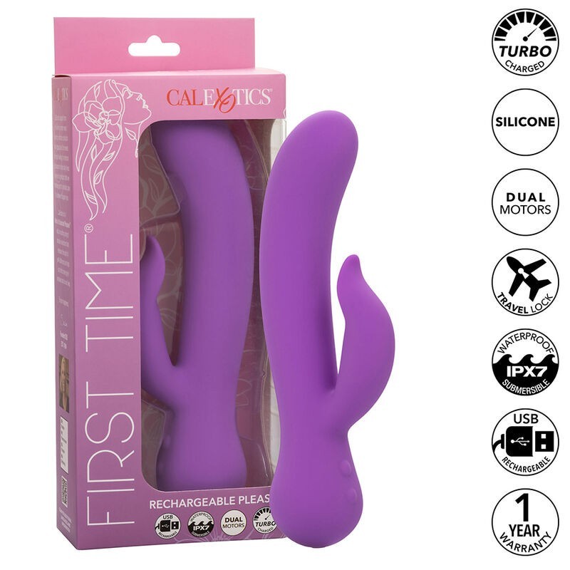 first time vibrateur pleaser rechargeable violet first time vibrateur pleaser rechargeable violet