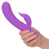 first time vibrateur pleaser rechargeable violet