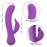 first time vibrateur pleaser rechargeable violet