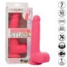 studs vibrateur réaliste 10 vibrations rose