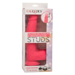 studs vibrateur réaliste 10 vibrations rose
