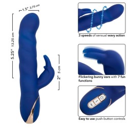 jack rabbit vibrateur wave motion bleu