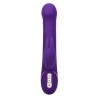 jack rabbit vibrateur et stimulateur 7 niveaux de vibration et ondes stimulantes bleu