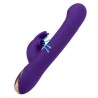 jack rabbit vibrateur et stimulateur 7 niveaux de vibration et ondes stimulantes bleu