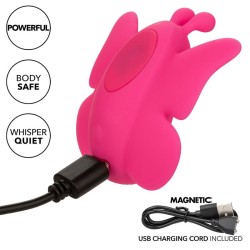 neon vibes flutter vibe stimulateur 10 vibrations rose