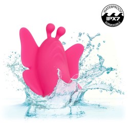 neon vibes flutter vibe stimulateur 10 vibrations rose