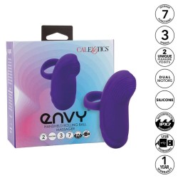 envy masseur à bille portable 7 vibrations violet