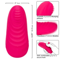 envy masseur à bille portable 7 vibrations rose