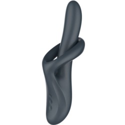 heat flex 4 vibrateur effet thermique 12 vibrations gris