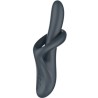 heat flex 4 vibrateur effet thermique 12 vibrations gris