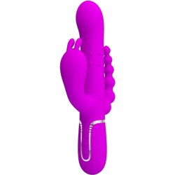 cammy triple vibrateur multifonction 4 en 1 rose