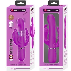 cammy triple vibrateur multifonction 4 en 1 rose