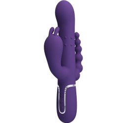 cammy triple vibrateur multifonction 4 en 1 violet