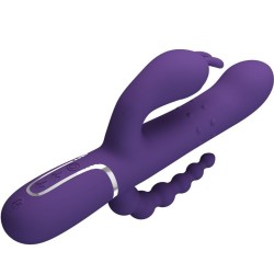 cammy triple vibrateur multifonction 4 en 1 violet