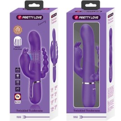 cammy triple vibrateur multifonction 4 en 1 violet