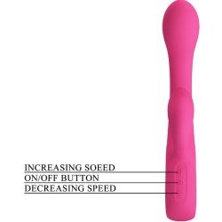vibrateur fritz rabbit 12 vibrations rose