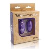 alsan egg telecommande noir silicone violet