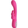 vibrateur novak rabbit 12 vibrations rose