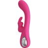 vibrateur novak rabbit 12 vibrations rose
