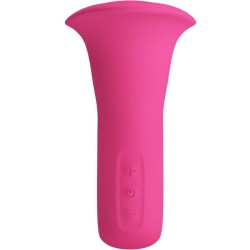 clyde vibrateur oral langue vibrante 12 vibrations rose