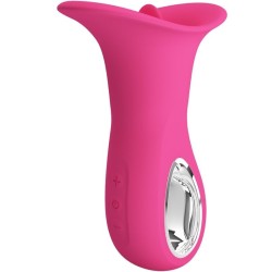 clyde vibrateur oral langue vibrante 12 vibrations rose