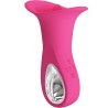 clyde vibrateur oral langue vibrante 12 vibrations rose