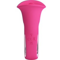 clyde vibrateur oral langue vibrante 12 vibrations rose