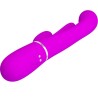 shania triple rabbit vibrateur multifonction rose