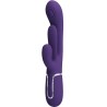 shania triple rabbit vibrateur multifonction violet
