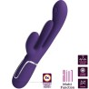 shania triple rabbit vibrateur multifonction violet