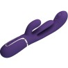 shania triple rabbit vibrateur multifonction violet