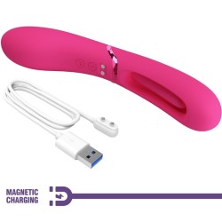 vibrateur point g lexie 7 vibrations rose